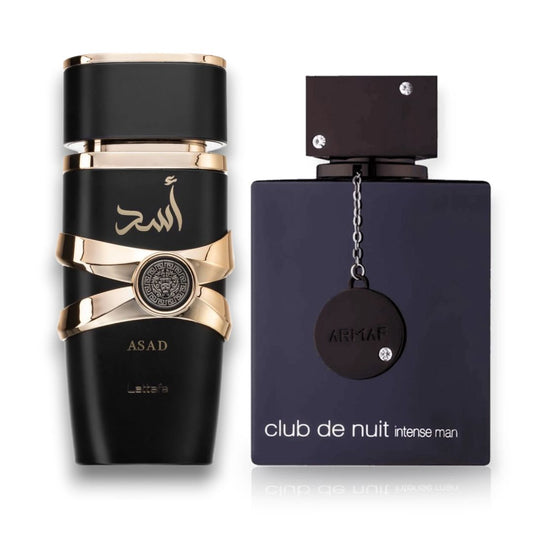 COMBO PERFUMES LATTAFA ASAD + CLUB THE NUIT