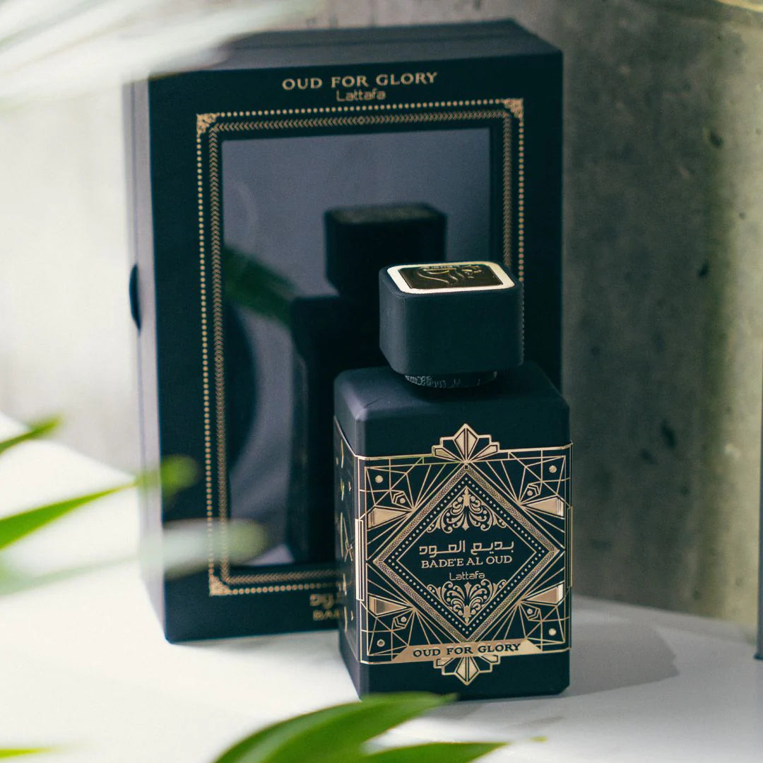 COMBO PERFUMES LUJO OUD FOR GLROY + BHARARA + SANTAL33 + AMETHYSTA