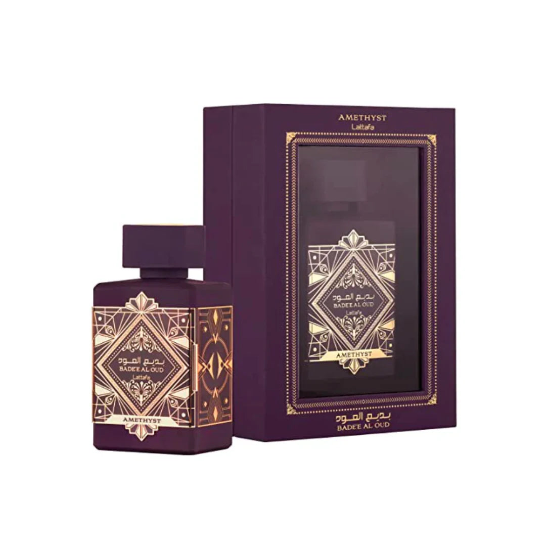 COMBO PERFUMES LUJO OUD FOR GLROY + BHARARA + SANTAL33 + AMETHYSTA