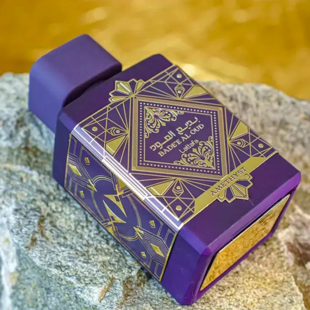 COMBO PERFUMES LUJO OUD FOR GLROY + BHARARA + SANTAL33 + AMETHYSTA