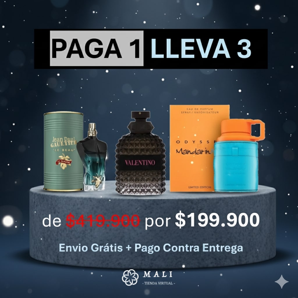 SUPER COMBO MANDARIN SKY + VALENTINO BORN IN ROMA + JPG LE BEUA