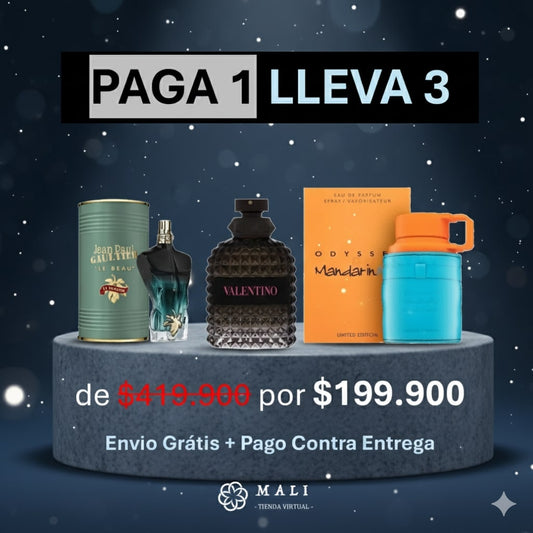 SUPER COMBO MANDARIN SKY + VALENTINO BORN IN ROMA + JPG LE BEUA