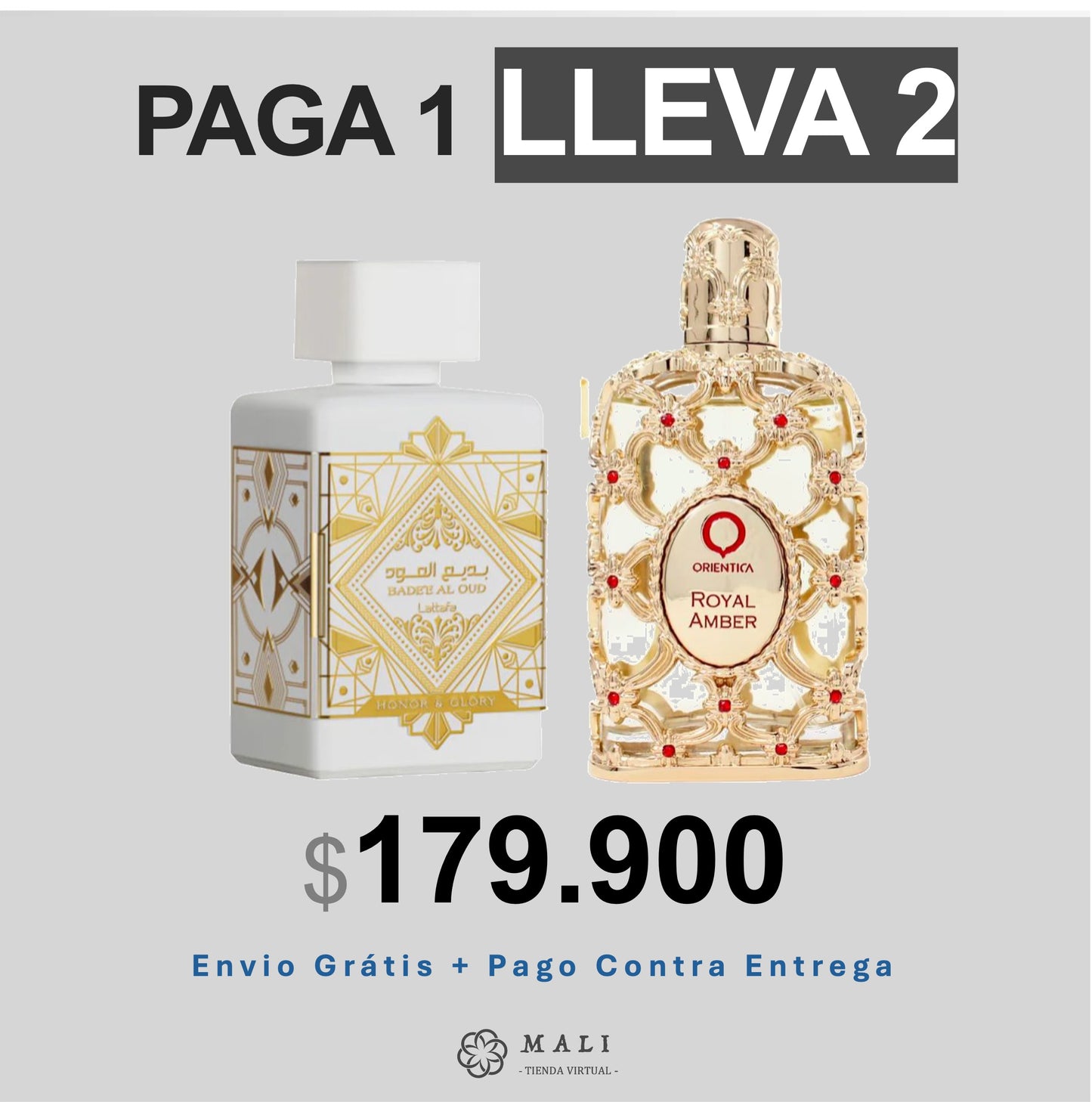 COMBO PERFUMES ORIENTICA ROYAL HONOR Y LATTAFA GLORY